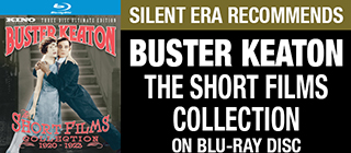 Keaton Short Films Blu-ray Disc